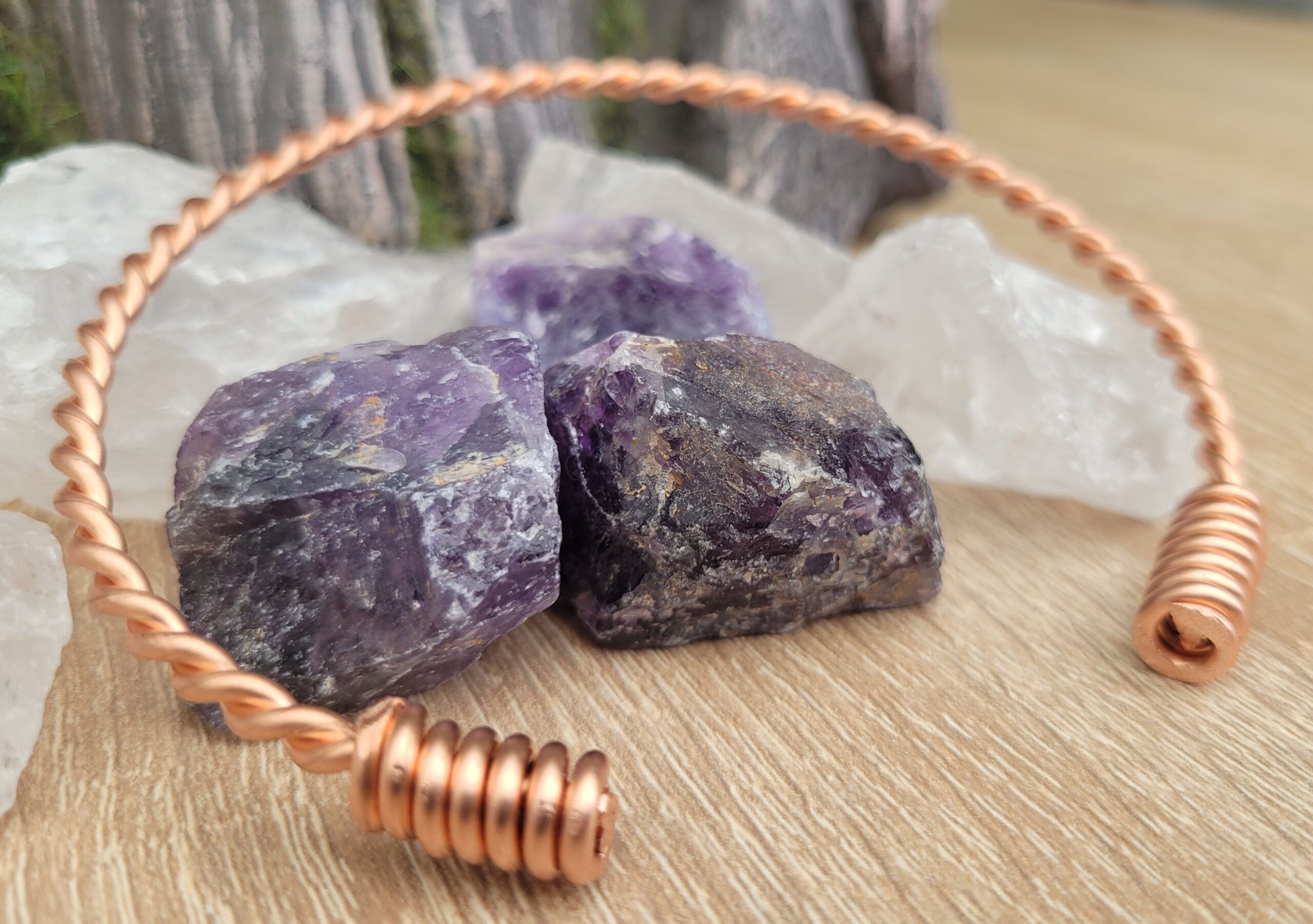 copper ankle bracelet
