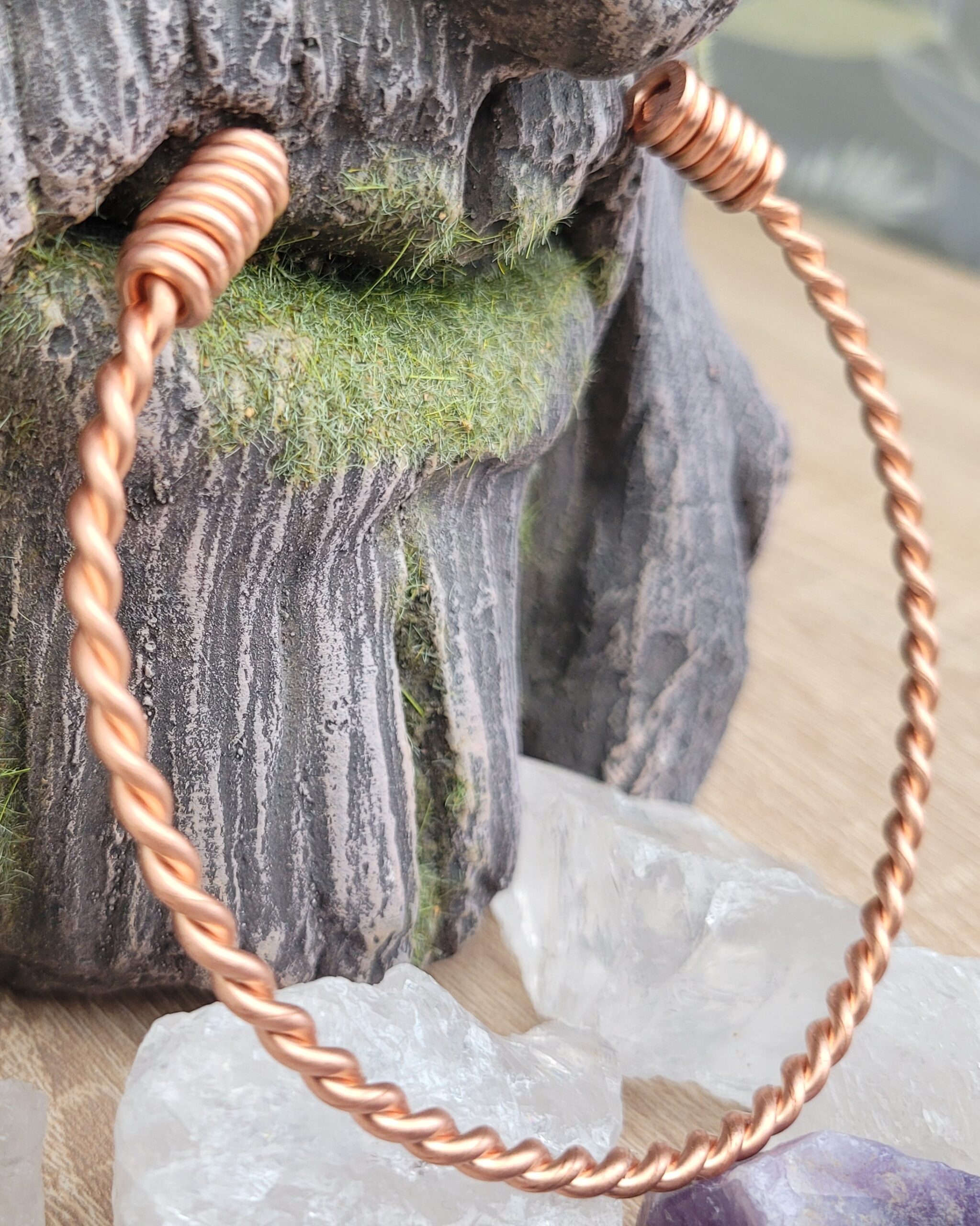 copper ankle bracelet
